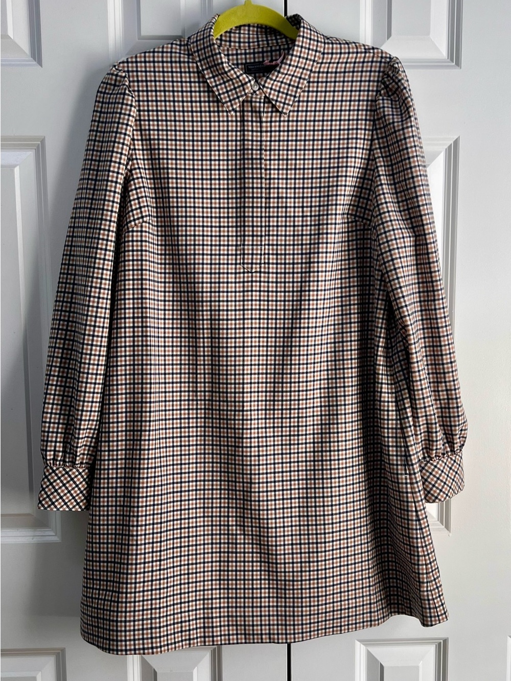 Vineyard Vines Long Sleeved Popover Dress
